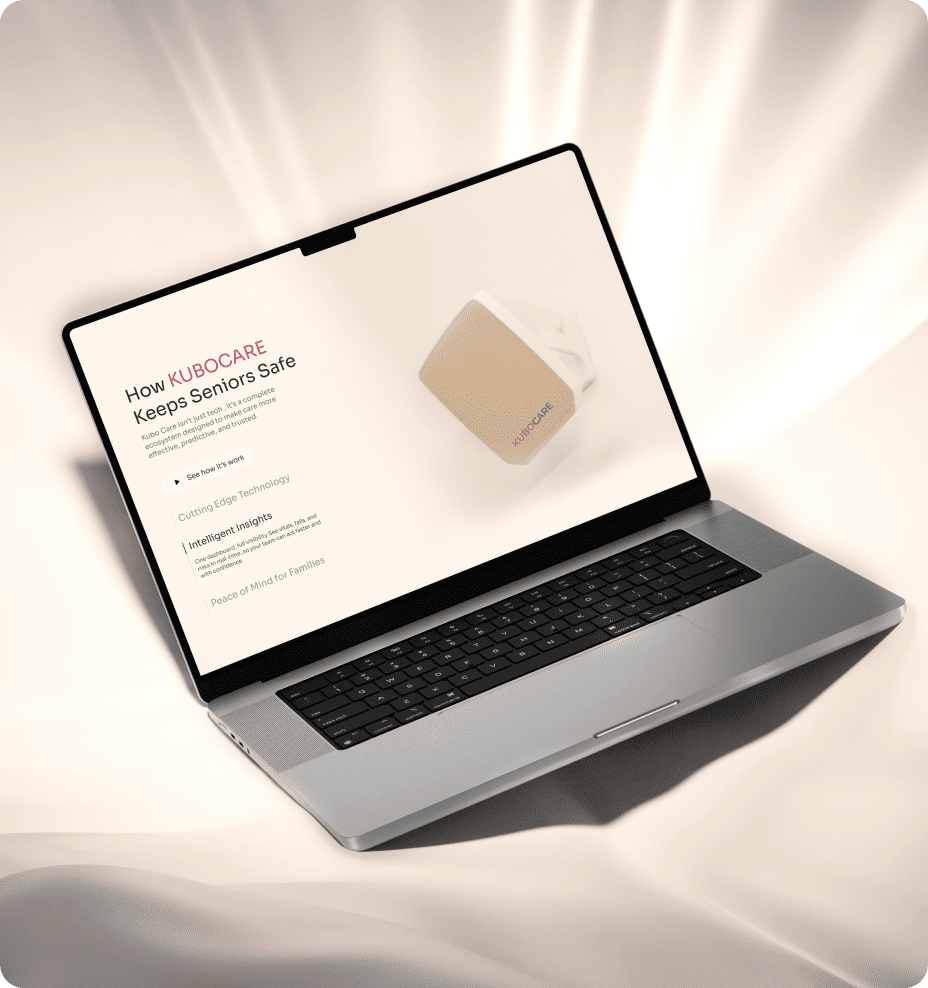 Feelpixel-Kubocare-Website-Mobile App-Healthcare-Website in Mockup-case study