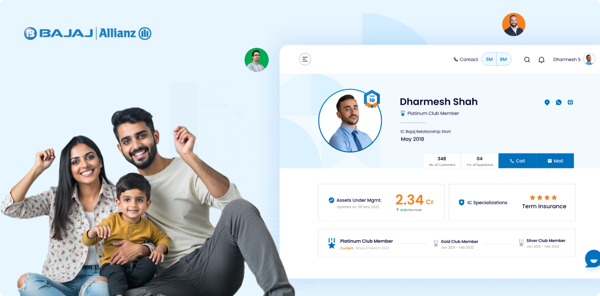 Feelpixel Bajaj Allianz project