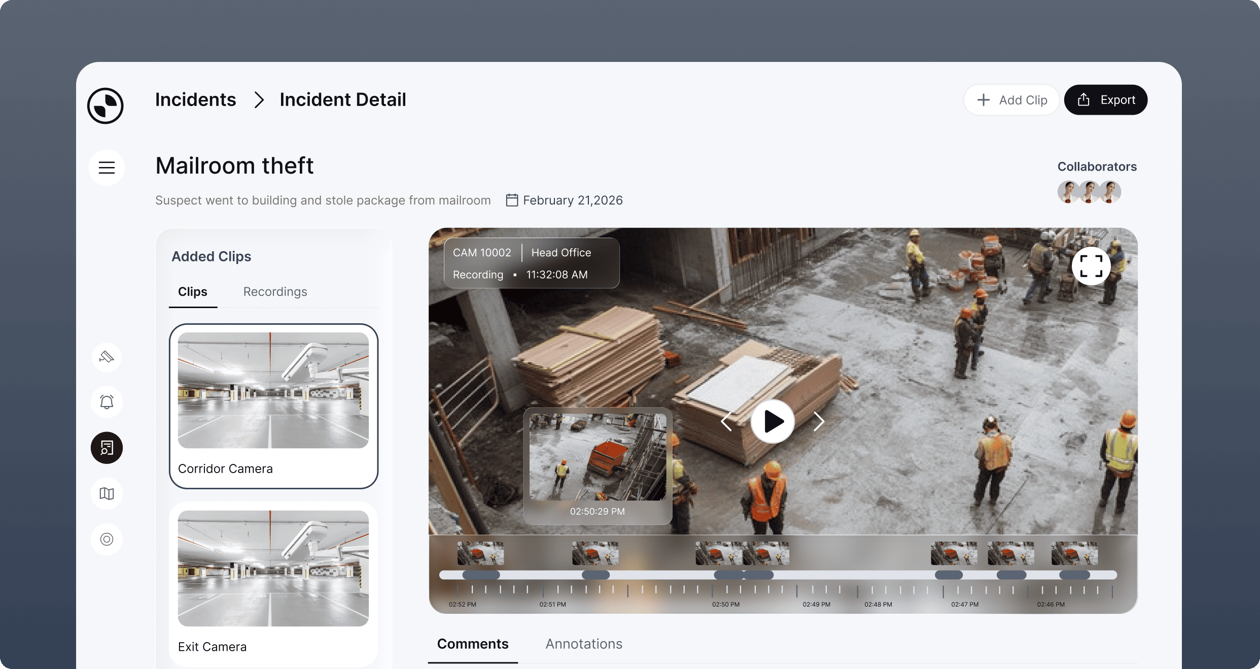 Intelligent surveillance workflow 3 img