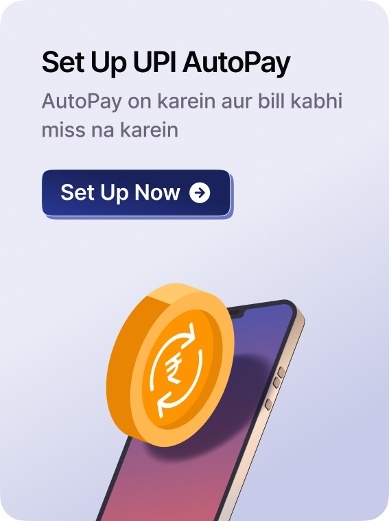 SpicePay UPI AutoPay feature enabling users to automate bill payments and avoid missed due dates